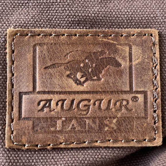 Augur Jans Canvas Crossbody Messenger Shoulder Bag - Picture 10 of 12